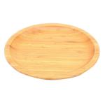 high quality round bamboo serving food tray for kitchen