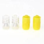 Medical Disposable Sterile Surgical Medical Yellow Heparin Cap with Luer Lock