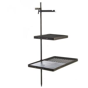Quality 37 Inch Camping Swing Steel Barbecue Grills Campfire Hot Plate Combo wholesale