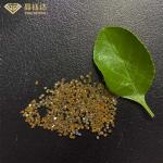 1.0mm To 4.0mm HPHT Monocrystalline Diamonds Yellow High Pressure High