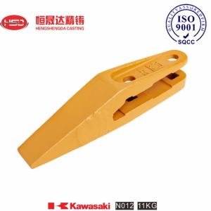 Quality N012 Kawasaki Excavator Wheel Loader Teeth Crack-Resistant Alloy Steel wholesale