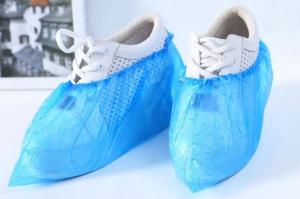 Quality Antibacterial Blue Disposable Foot Covers , Disposable Shoe Protectors wholesale