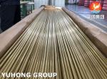 DIN17660 CuZn20Al2 F39 Copper Alloy Steel Heat Exchanger Tube For Chemical