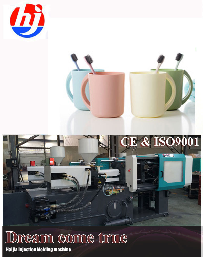 Disposable Plastic Plates Cups Making Hydraulic Injection Molding Machine 15kW Pump Motor Power