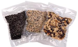 Quality Embossed Pouches Food Vacuum Zipper Bags For Freezer Storage wholesale