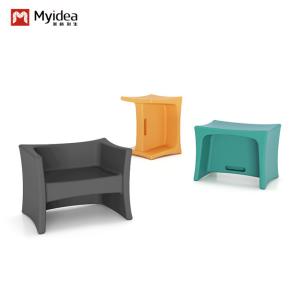 Quality Music Room Students Multi-side Stool Chair , Simple Multi-functional Kindergarten Plastic Children's Stool wholesale