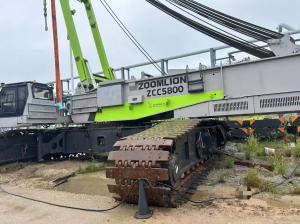 Quality November 2022 Zoomlion Crawler Crane ZCC5800 Zoomlion 50 Ton Crane Heavy Duty wholesale