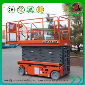Quality Self Propelled Mobile Scissor Lift Hydraulic 40 Ft Electric Scissor Lift wholesale