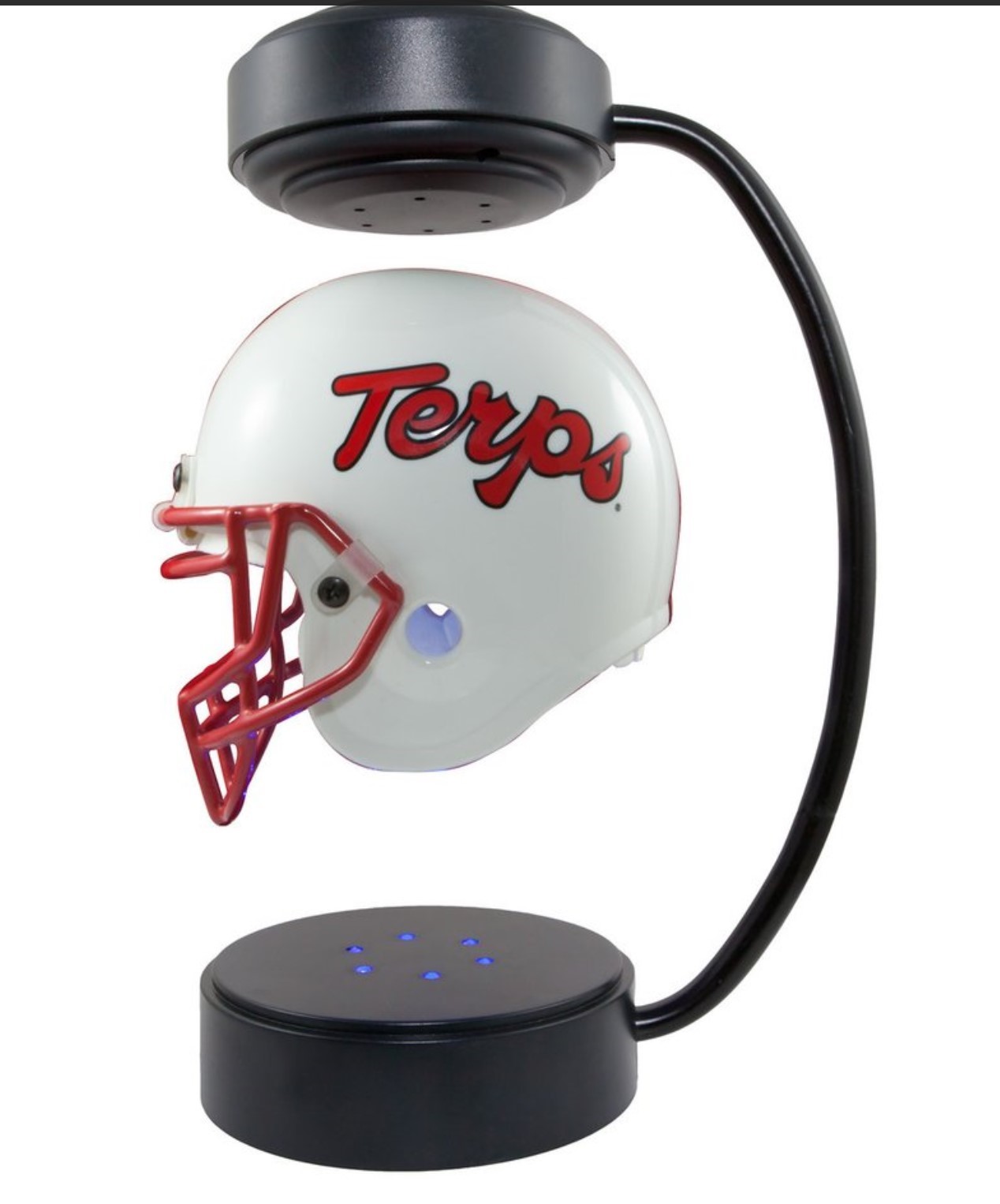 PA-0941 new magnetic levitation hover helmet ,floating sport helmet display rack