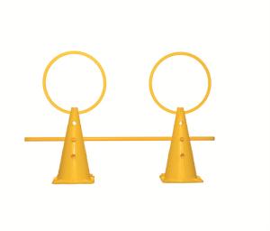 Quality Customized Logo Availabled PP/PE Football Skating Marking Agility Orange Training Cone wholesale