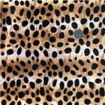 100% Polyester Printed Velboa Tiger Design Nature Print Fabric For Garment