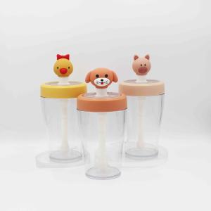 Quality Animal Stopper Reusable Plastic Water Bottles With Straw School Use wholesale