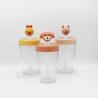 Buy cheap Animal Stopper Reusable Plastic Water Bottles With Straw School Use from wholesalers