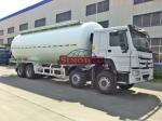 8x4 Heavy Duty Cement Bulk Carrier Truck 30m3 Tank Volume LHD / RHD Steering