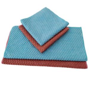 Quality 40x40 Cm Jacquard Car Polish Rags Wash High Quality Microfiber Towels For Cars wholesale