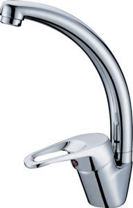 Quality Brass Kitchen Sink Water Faucet / Mixer Taps With Ceramic Cartridge wholesale