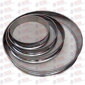 China BS 410 UNE 7050 Woven Wire Sieves  Lab Testing Equipment Customized on sale