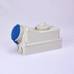 Interlocked IP44 63 Amp Electric Male Female Socket