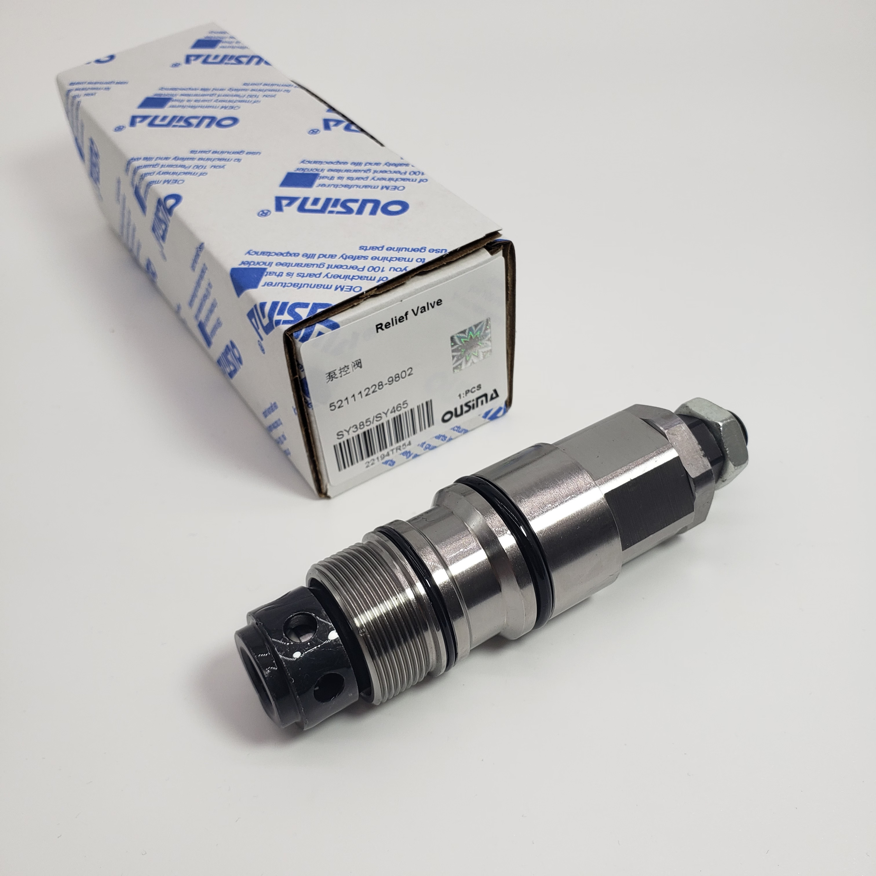 52111228-9802 Relief Valve For Sany SY385 SY465 SY305 SY485