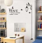Self-adhesive Love Poem Home Wall Decoration Stickers HB-017