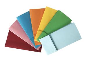 Quality Orange Eco Paper Packaging Nike Style Handle Customized Logo Printing wholesale