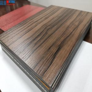 Quality 3mm Wooden Aluminum Composite Panel 3D Wooden Grain wholesale