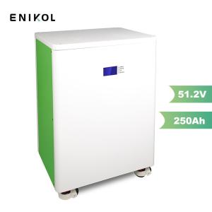 Quality Vertical Home Energy Storage Battery 12.8kwh Lifepo4 Lithium Ion Battery 48 Volt 250ah wholesale