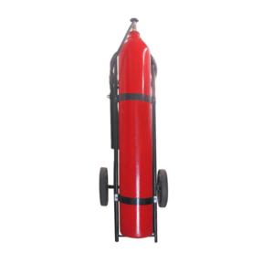 Quality CO2 Fire Extinguisher Cylinder 25KG CK45 Red Trolley wholesale
