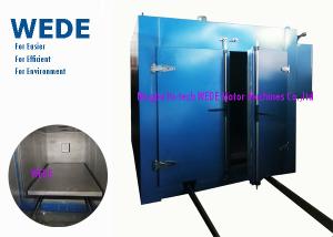 Quality Double Doors Electric Powder Coating Oven , Trolley Style Resin Coating Machine wholesale