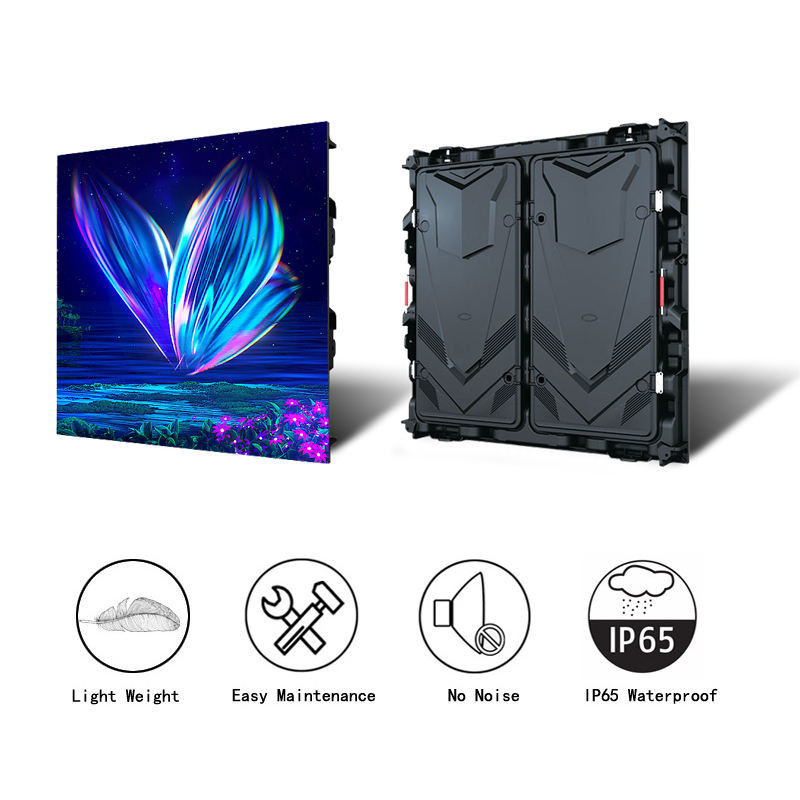 Waterproof Die Casting Aluminum Outdoor LED Display Panel For Advertising 3 In 1