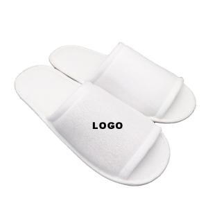 Quality Hotel Disposable Slippers White Home Slippers Logo Customized Home Supplies wholesale