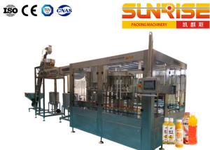 Quality 4000BPH Hot Fill Bottling Machine , PET Bottle Beverage Filling Line wholesale