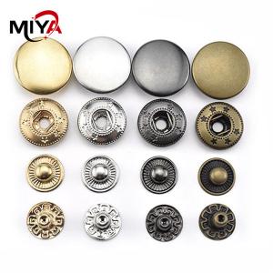 Quality Clothes Four Parts Spring Metal Snap Fasteners wholesale