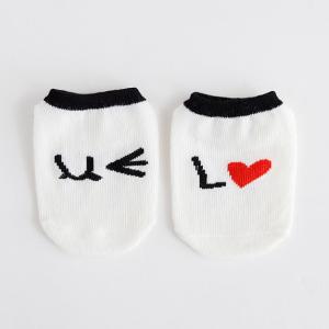 Quality Jacquard Logo Baby Essentials Socks , Sweat Absorbent Funny Baby Socks Kids Warm Socks wholesale