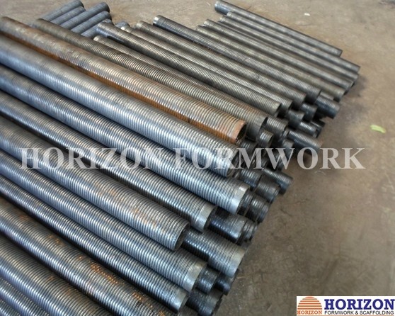 Zinc - Plated Scaffold Leveling Screw Jacks 150x150x5mm Base Plate OEM Available