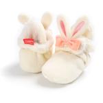 Fancy 2019 winter Flannel warm cute rabbit infant girl crib socks baby booties