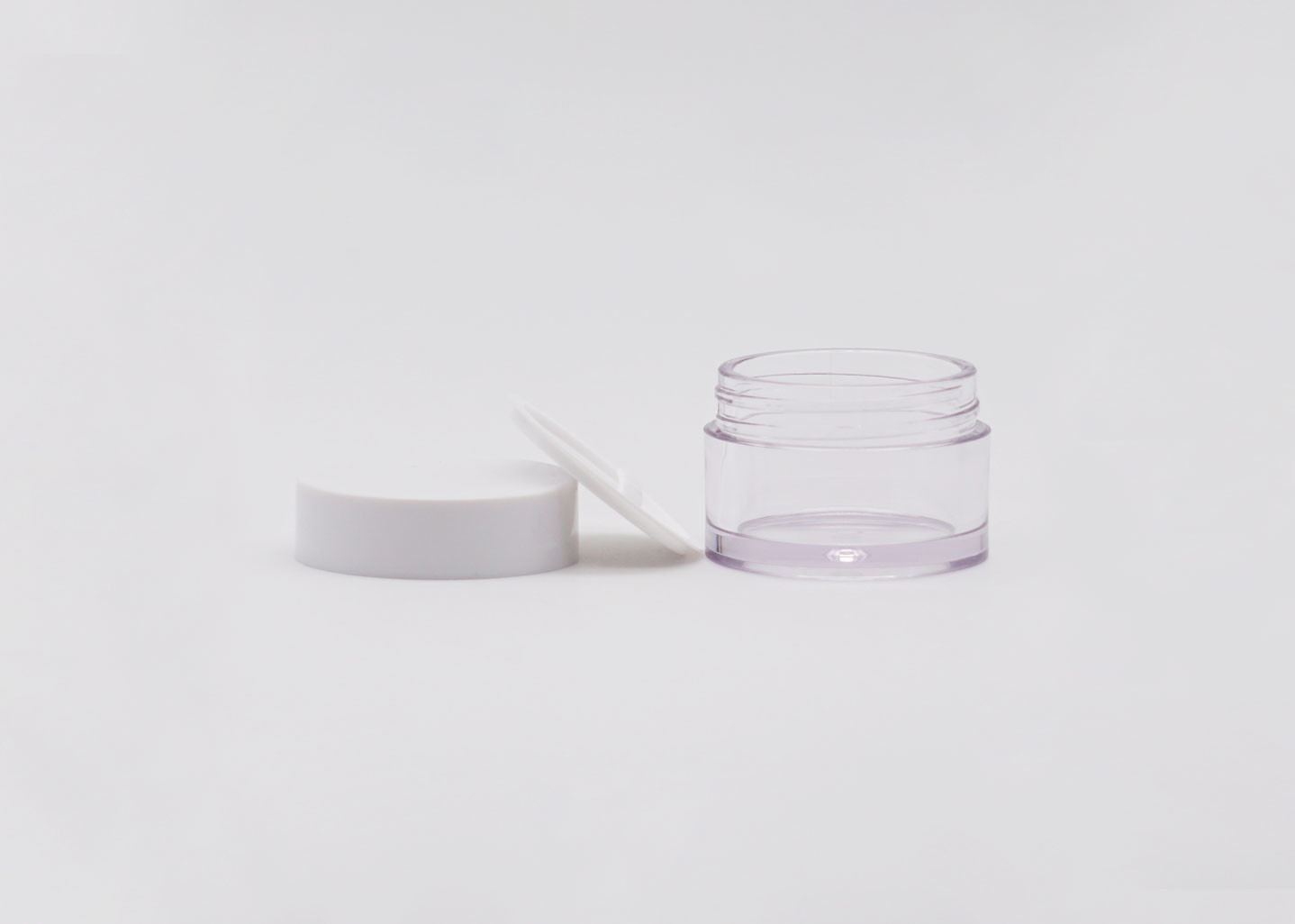 50g PETG Plastic Empty Face Cream Containers Screw Neck