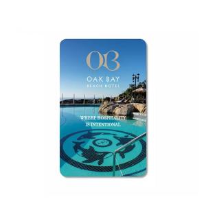 Quality Customized Waterproof RFID Keycards Hotel Room Key Card Rectangular Shape wholesale