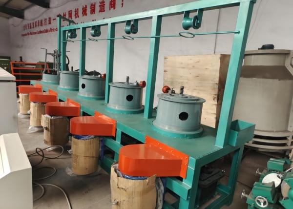 Adjustable Speed Wire Drawing Equipment Capacity 180m/Min Outlet Wire Diameter 2