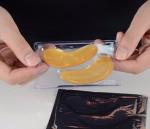 24k Gold Collagen Eye Masks , Anti Aging Eye Patch Mask With Private Label
