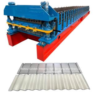 Quality Steel Tile Metal Roofing Sheet Making Machine Double Layer wholesale