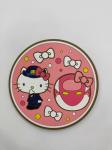 Heatproof Soft PVC Coaster No Spill Thermal Insulation Small Cute