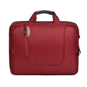 Quality Durable Red Oxford Laptop Bag For Office Man 14 Inch Offset Printing wholesale