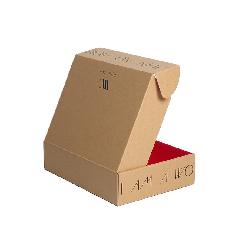 Ivory Board Box For Gift Recycled Kraft Shipping Mailer Boxes Customized Colour