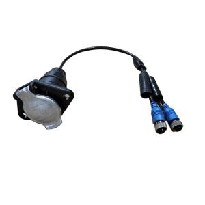 Quality Male To Female 7 Pin OD 5.0MM Aviation Video Cables wholesale