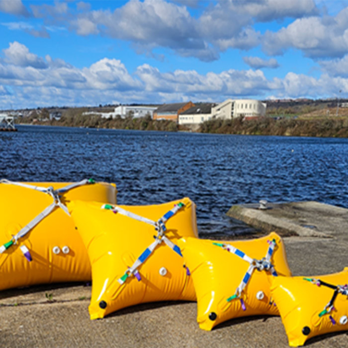 Pillow Shape Underwater Inflatable Flat Rescue Air Lifting Bag