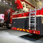Adjustable Aluminum Extension Ladder , Aluminum Alloy Fire Truck Ladder
