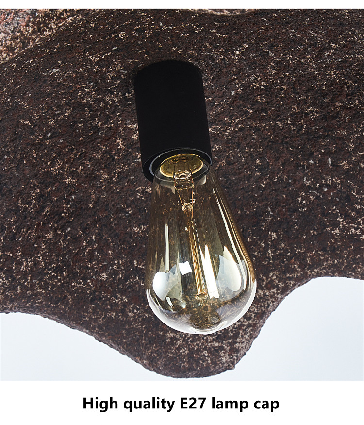 Nordic Restaurant Wabi Sabi LED Chandeliers Designer Home Decoration Pendant Lights（WH-VP-177)