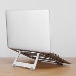 3.5mm Thick Fold Up Laptop Stand , 14 Inch Laptop Stand Adjustable