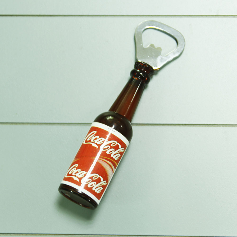 Multifunction Bottle Shape Beer Opener Custom Logo Wall Mount Beer Fridge Magnet Opener